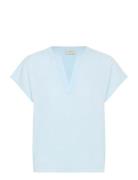 Kagitte Blouse Kaffe Blue