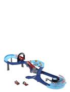 Disney Pixar Cars Global Racers Cup Grc Jumping Raceway Playset Cars P...