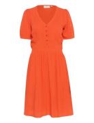 Karonna Dress Kaffe Orange