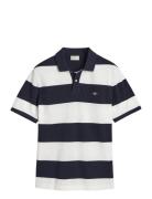 Block Stripe Polo GANT Black
