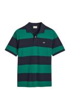 Block Stripe Polo GANT Green