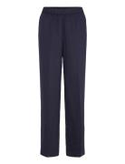 Linen Blend Pull On Pants GANT Navy