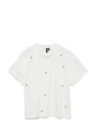 Vmsolvei Mette Ss Top Box Jrs Spe Ga Vero Moda White