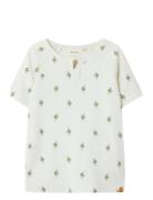 Nmmlavo Eni Ss Slim Top Lil Lil'Atelier White