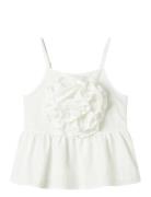 Nkffylona Strap Top Name It White