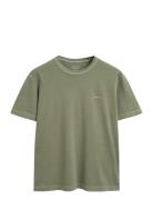 Sunfaded Ss T-Shirt GANT Khaki