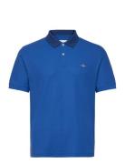 Tipping Detail Polo GANT Blue