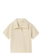 Nmmhefin Nreg Ss Shirt Name It Beige