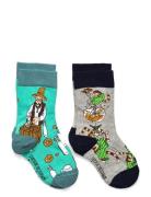 Pettson & Findus Socks 2-Pack Mix 25-27 Geggamoja Patterned