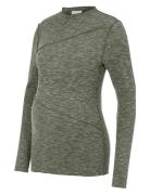 Mlreeve L/S Jrs Top Mamalicious Grey