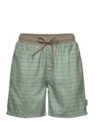 Swim Shorts Aop Mikk-line Green