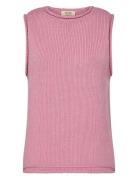Mmaubin Sl Knit Top MOS MOSH Pink