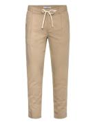 Slim-Fit Trousers With Drawstring Mango Beige