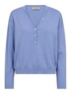 Mmchani Placket Knit MOS MOSH Blue