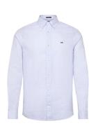 Tjm Reg Linen Blend Ls Shirt Ext Tommy Jeans Blue