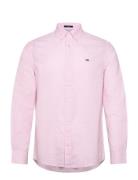 Tjm Reg Linen Blend Ls Shirt Ext Tommy Jeans Pink