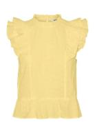 Vmkammy Sl High Neck Top Vma Vero Moda Yellow
