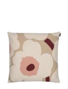 Unikko Pillow Case 50X50Cm Marimekko Home Beige