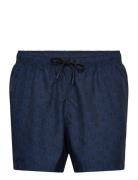 Borg Print Swim Shorts Björn Borg Navy