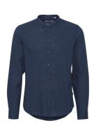 Cfanton 0053 Cc Ls Linen Mix Casual Friday Navy