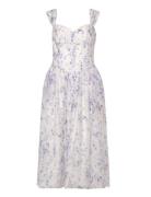 Malea Midi Dress Bardot White