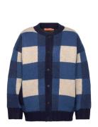 Gingham Check Bomber, 2329 Knit Bom STINE GOYA Blue