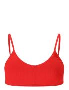 Rhea W Bikini Top Athlecia Red