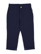 Linen Pants Blue Geggamoja Navy