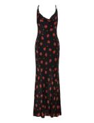 Monroe Cowl Neck Maxi Dress Bardot Black