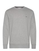 Shield Logo Cneck GANT Grey