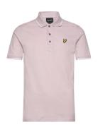 Tipped Polo Shirt Lyle & Scott Pink