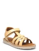 Sandals - Flat - Open Toe - Op ANGULUS Yellow