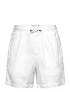 Linen Viscose Short Tommy Hilfiger White