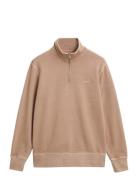Sunfaded Half Zip Sweat GANT Beige