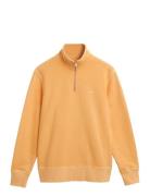 Sunfaded Half Zip Sweat GANT Orange