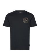 Game Of Two Halves Graphic T-Shirt Lyle & Scott Black