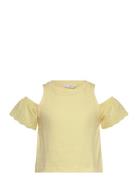 Cut-Out T-Shirt Mango Yellow