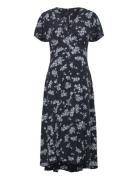 Raquel S/S V Nk Dress French Connection Navy