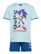 Tshirt + Short Sonic Blue