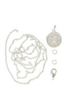 Zodiac Coin Pendant And Chain Set, Virgo Me & My Box Silver
