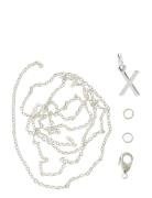 Letter X Sp With O-Ring, Chain And Clasp Me & My Box Silver