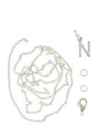 Letter N Sp With O-Ring, Chain And Clasp Me & My Box Silver