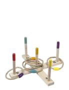 Happy Summer Ring Toss Game Wood Happy Summer Patterned