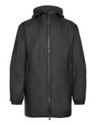 Lohja Long Insulated Jacket W3T2 Rains Black