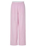 Pcfamma Hw Straight Pant D2D Wvn Fsy Pieces Pink
