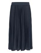 Crfolo Plissé Skirt Cream Navy