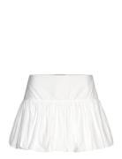 Balloon Mini Skirt Weekday White
