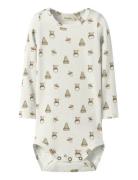 Nbngavo Emo Ls Slim Body Lil Noos Lil'Atelier Cream