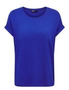 Onlmoster S/S O-Neck Top Noos Jrs ONLY Blue
