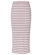 Pcjayjay Hw Slit Skirt D2D Pieces Pink